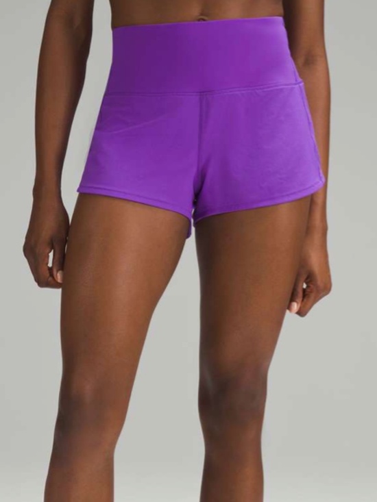 lululemon athletica Pants - Lululemon Speed Up High-Rise Lined Short 2.5" Inseam Atomic Purple Size 4 $68